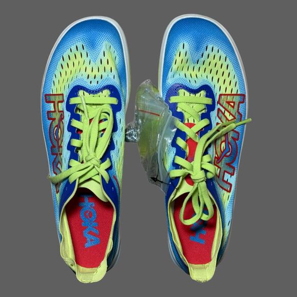 Hoka Cielo Track Spike FLYX Lettuce Blue M6.5/W8
